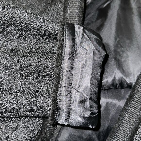 IS 3X Black Button Front Tweed Blazer with Gold Tone Pearl Buttons and Pockets - Picture 13 of 13